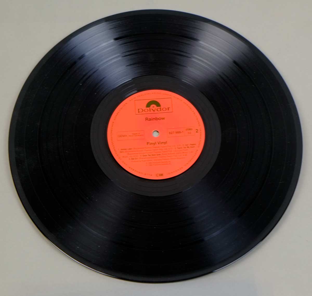 Photo of "Finyl " Record   