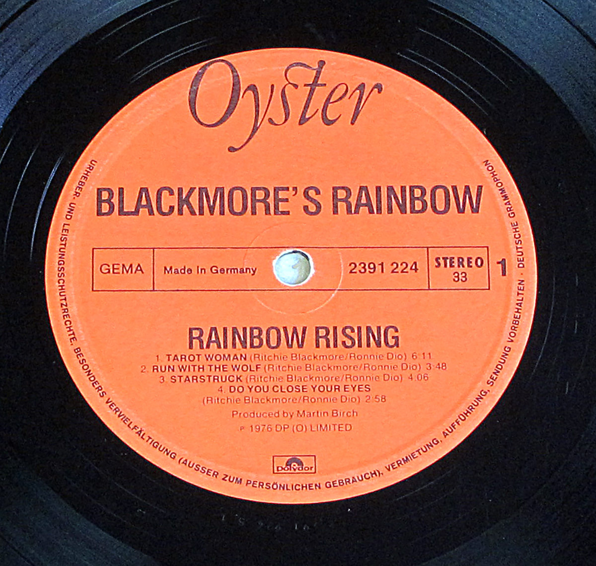 High Resolution Photos of ritchies blackmore rainbow rising germany 