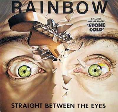 RAINBOW - Straight Between the Eyes (Three International Versions)  album front cover vinyl record