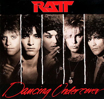 RATT - Dancing Undercover album front cover vinyl record
