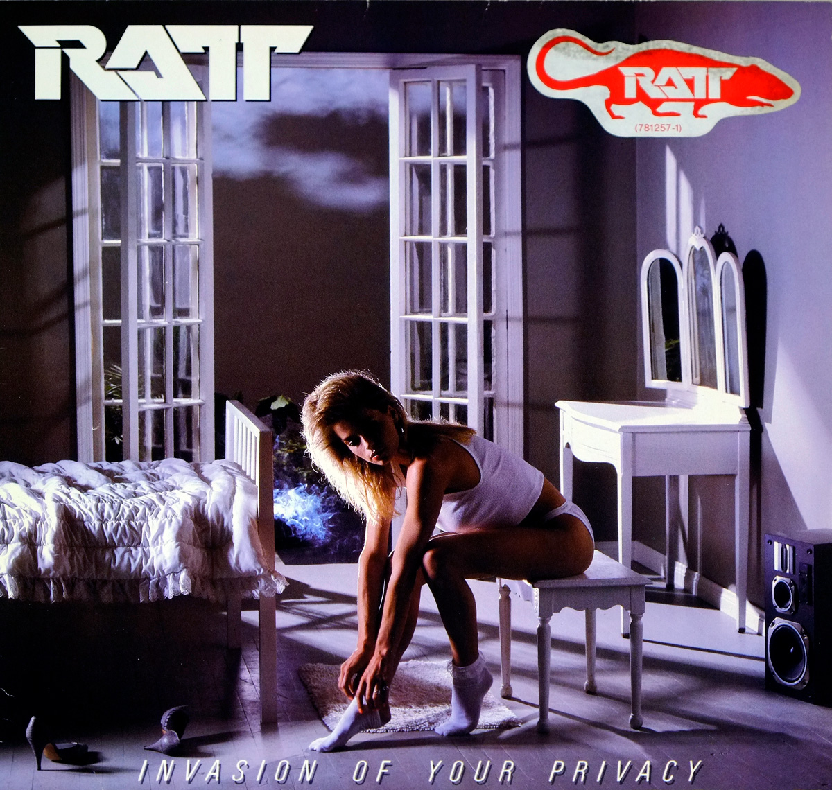 Album Front Cover Photo of RATT - Invasion Of Your Privacy NO GEMA LOGO 