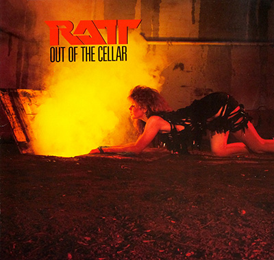RATT - Out of the Cellar  album front cover vinyl record