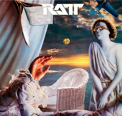RATT - Reach for the Sky album front cover vinyl record