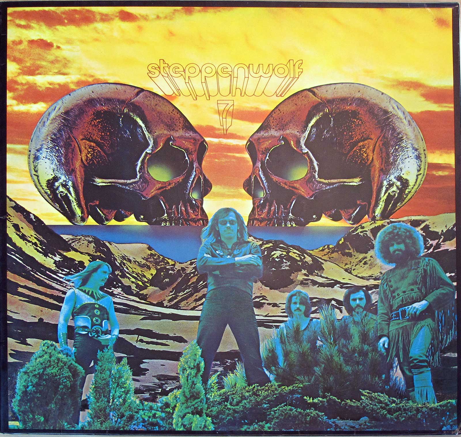 large album front cover photo of: STEPPENWOLF Seven ( 7 ) 