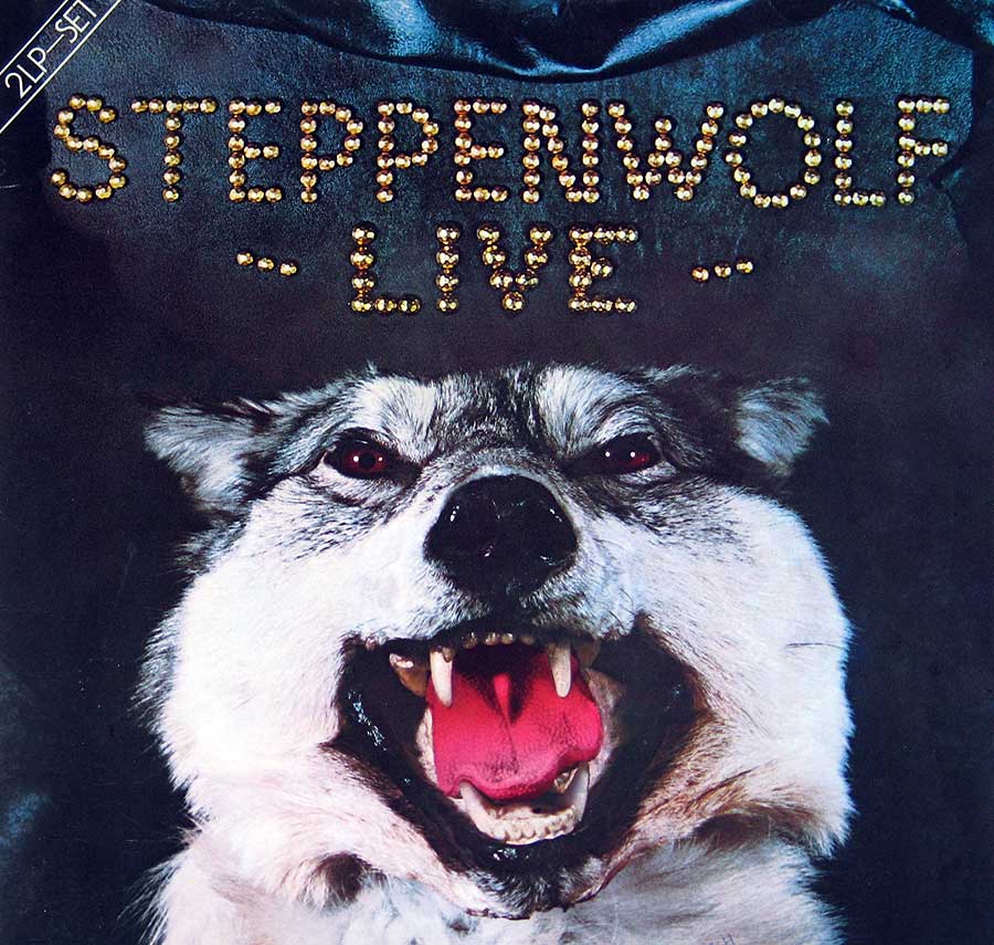 STEPPENWOLF - Live Hard Rock 2LP Vinyl Album
 album front cover