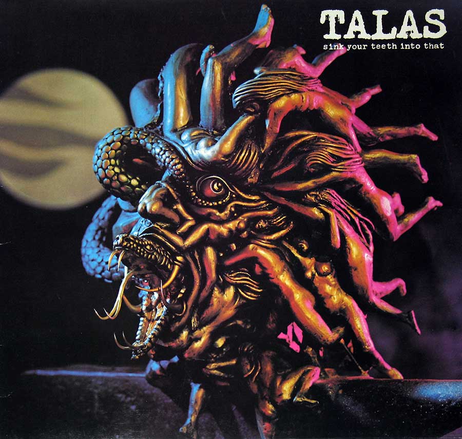 TALAS - Sink Your Teeth Into That 12" Vinyl LP Album front cover https://vinyl-records.nl