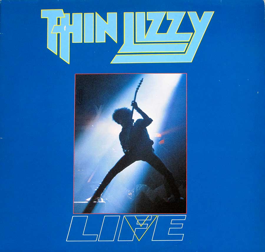 THIN LIZZY - Life Live - Gatefold 2x 12" LP Vinyl Album front cover https://vinyl-records.nl