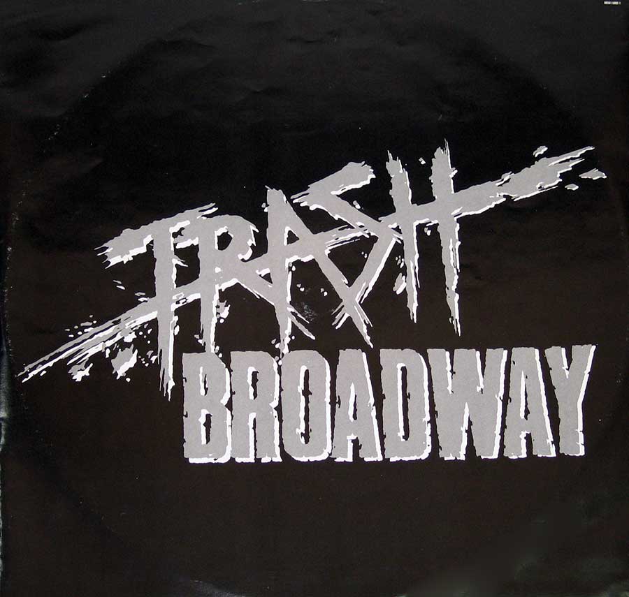 TRASH BROADWAY - Self-Titled with Joe Stump 12" Vinyl LP Album custom inner sleeve