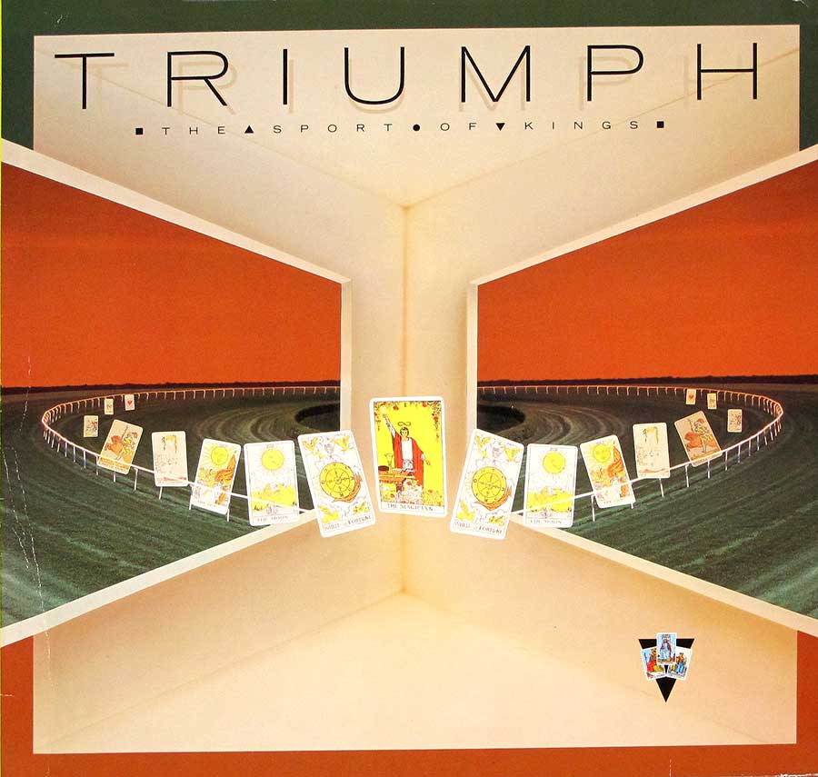 TRIUMPH - Sport of Kings 12" LP VINYL Album front cover https://vinyl-records.nl