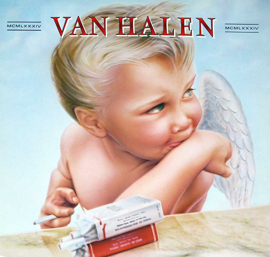 Photo of album front cover VAN HALEN 1984 CLUB EDITION 12" LP Vinyl Album
