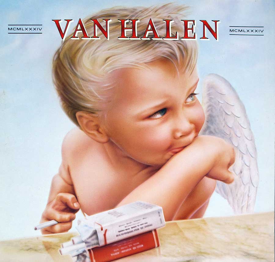 Front Cover Photo Of VAN HALEN - 1984 German Release 12" VINYL LP ALBUM
