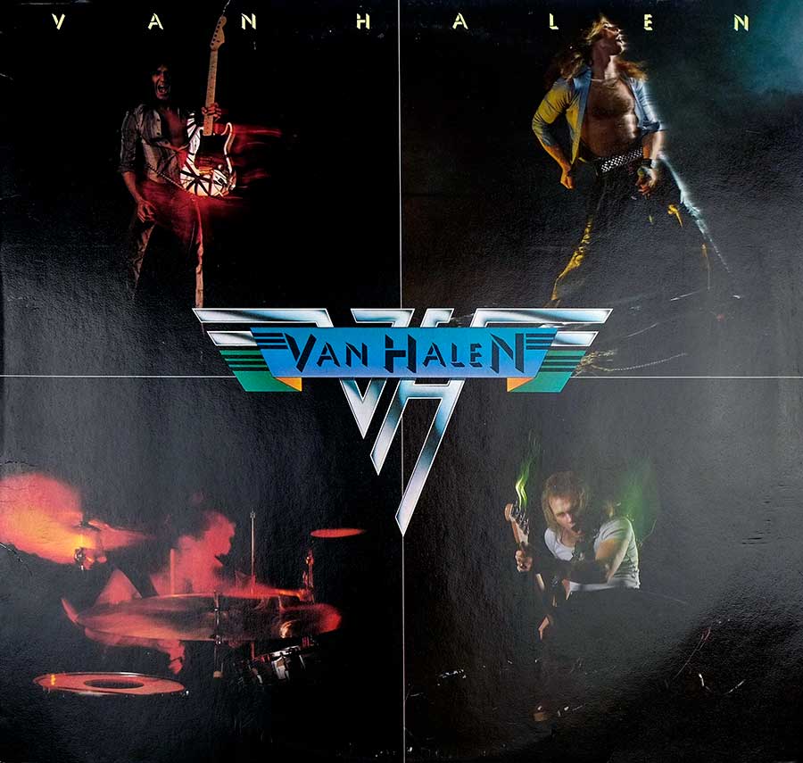 VAN HALEN - Self-Titled 12" Vinyl LP Album album front cover