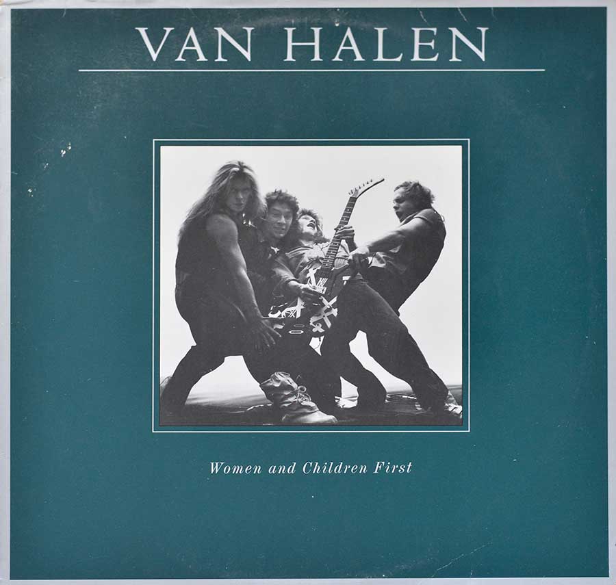 Front Cover Photo Of VAN HALEN - Women and Children First - American Hard Rock