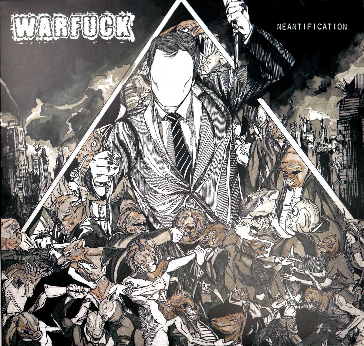 Album Front cover Photo of WARFUCK - Neantification (Clear Vinyl) https://vinyl-records.nl/
