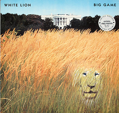 WHITE LION - Big Game  album front cover vinyl record
