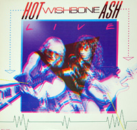 WISHBONE ASH HOT ASH LIVE 12" VInyl LP