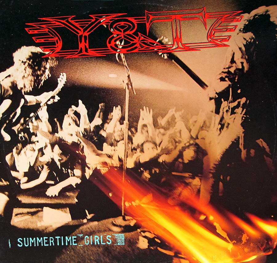 Y&T - Summertime Girls Orig UK Release 12" Maxi-Single VINYL front cover https://vinyl-records.nl