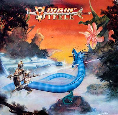 VIRGIN STEELE – Self-Titled album front cover vinyl record