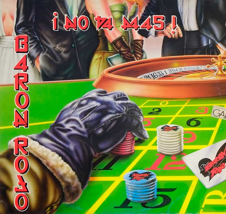 High Quality Photo of Album Front Cover  "BARON ROJO - No Va Mas"