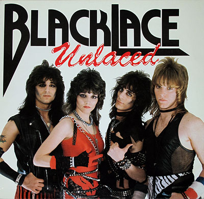Thumbnail of BLACKLACE - Unlaced Debut Album Female Fronted Band 12" Vinyl LP Album
 album front cover