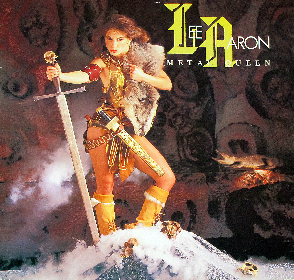 Front Cover Photo Of LEE AARON - Metal Queen Virgin Records 12" LP Vinyl Album
