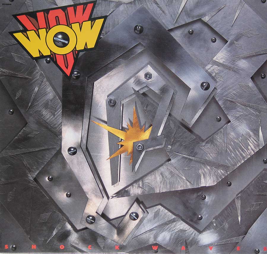 VOW WOW - Shock Waves - Japanese Heavy Metal 12" VINYL LP ALBUM front cover https://vinyl-records.nl