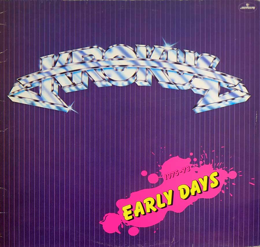 KROKUS - Early Days 1975-78 12" LP ALBUM VINYL front cover https://vinyl-records.nl