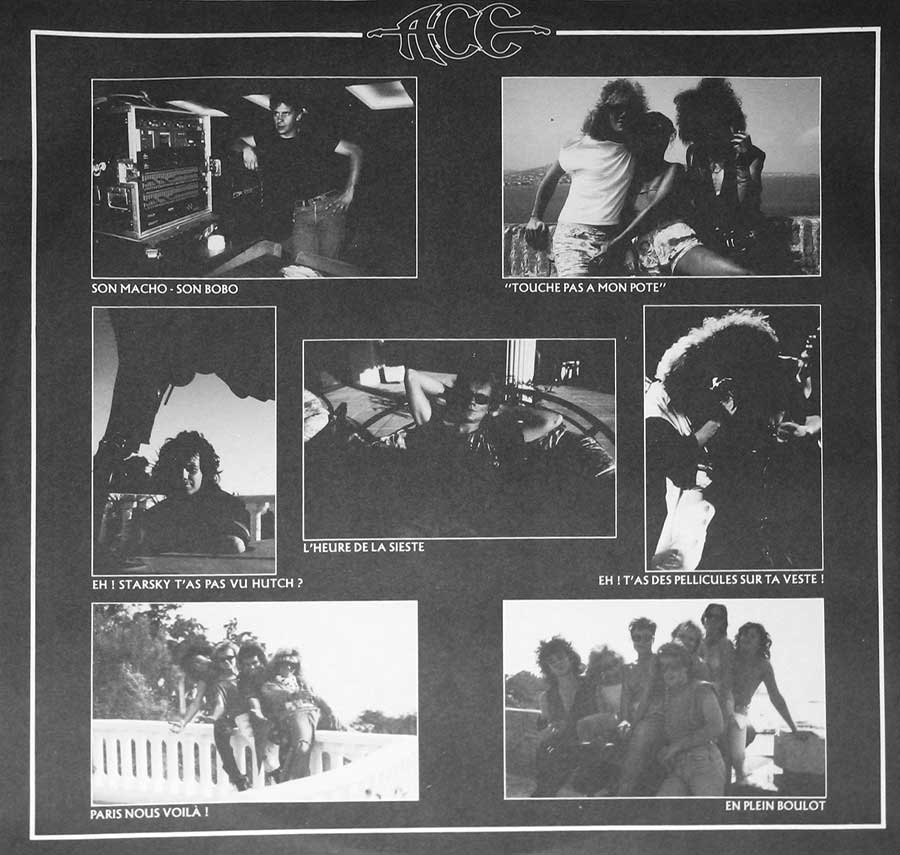High Resolution Photo ACE Bad Boys Vinyl LP 