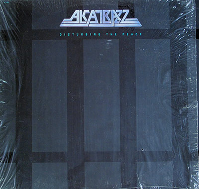 ALCATRAZZ Disturbing The Peace album front cover vinyl record