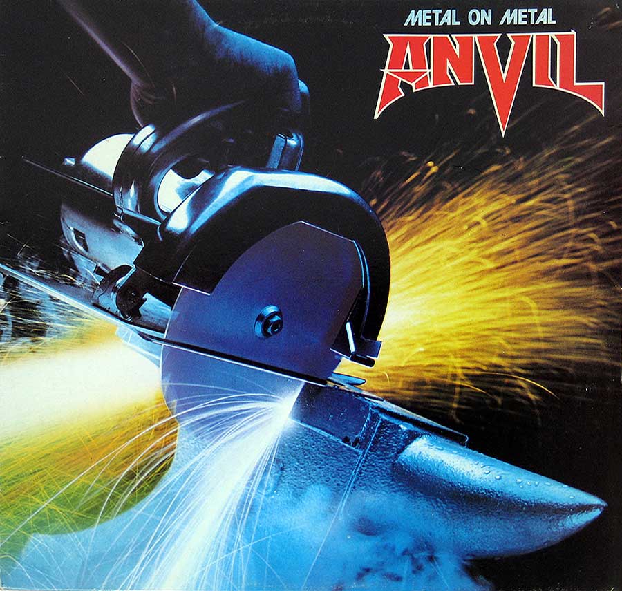ANVIL - Metal On Metal Attic Original 12" Vinyl LP Album front cover https://vinyl-records.nl