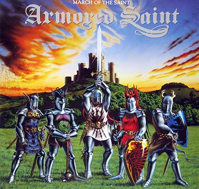ARMORED SAINT - March Of The Saint album front cover