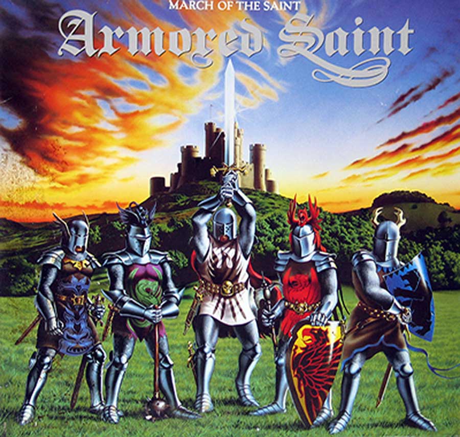 Photo of "March Of The Saint" Album's Front Cover  