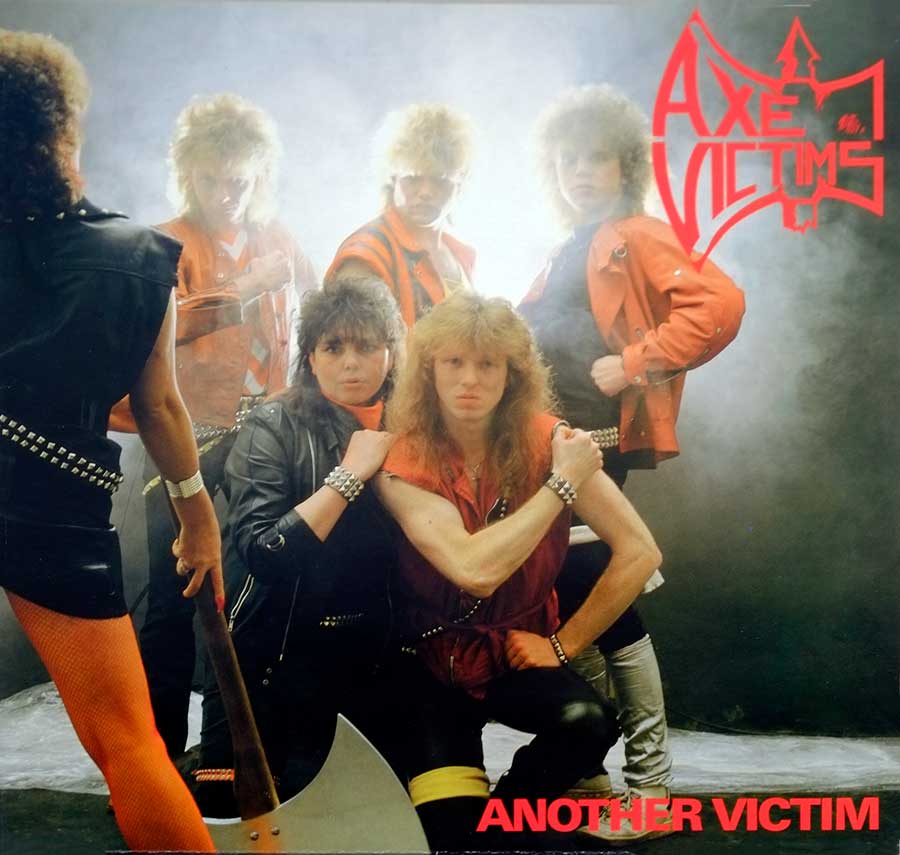 High Resolution Photo Album Front Cover of AXE VICTIMS - Another Victim https://vinyl-records.nl