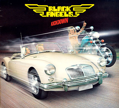 BLACK ANGELS - Kick Down album front cover vinyl LP album https://vinyl-records.nl