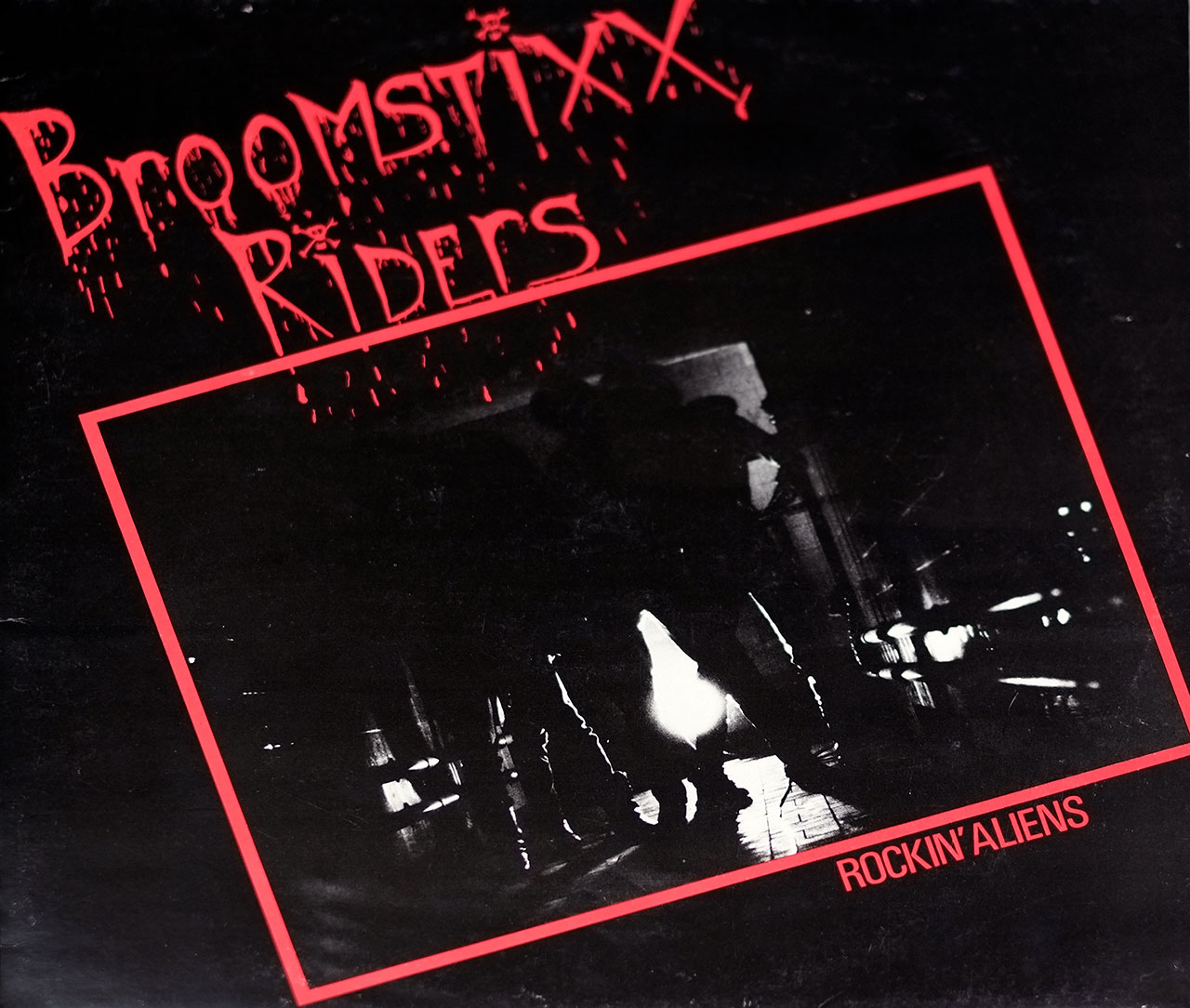 Album Front Cover Photo of BROOMSTIXX RIDERS ROCKIN' ALIENS PRIVATE SWISS HEAVY METAL 