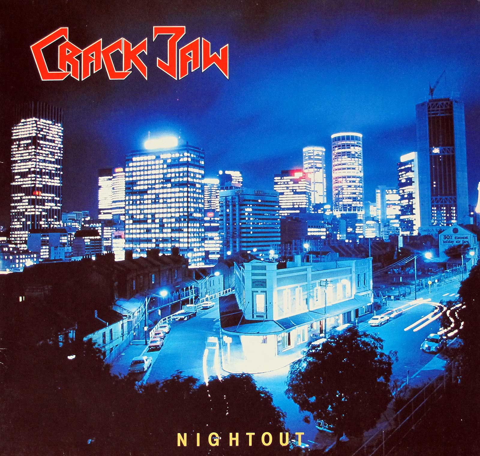 large album front cover photo of: crack-jaw night-out