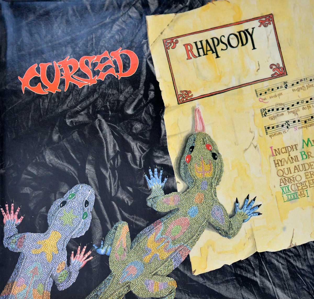 Large Album Front Cover Photo of CURSED - Rhapsody 