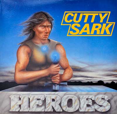 Thumbnail of CUTTY SARK – Heroes Teutonic Metal 12" Vinyl LP Album
 album front cover