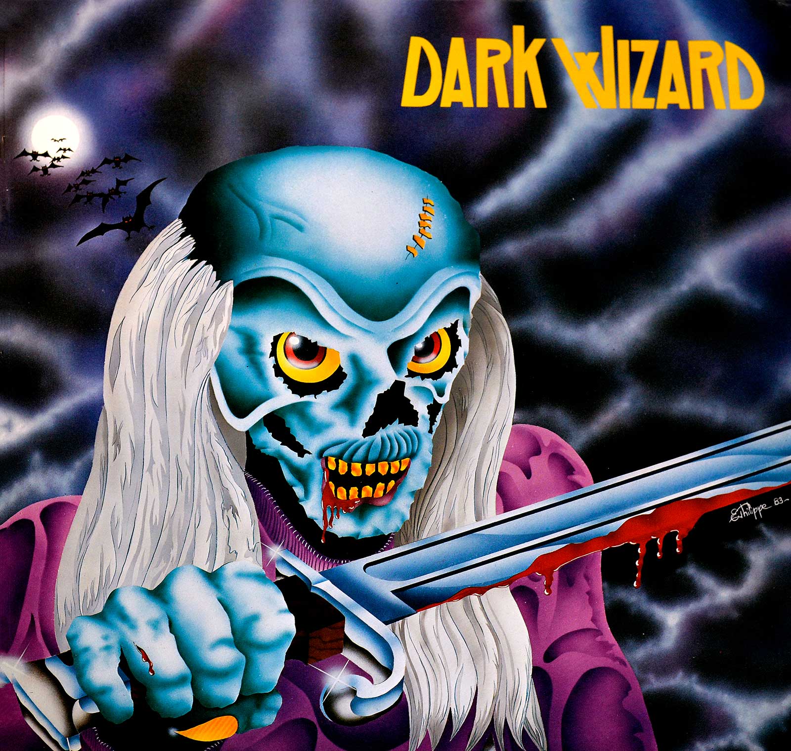 large album front cover photo of: DARK WIZARD - Devils Victim 