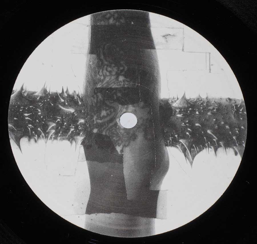 Close up of record's label DEAD BEAT - The Innocence Of Nihilism incl Booklet 10" Vinyl Record Side Two