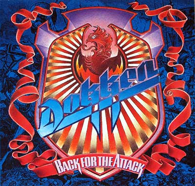 Thumbnail of DOKKEN - Back for the Attack 12" LP album front cover