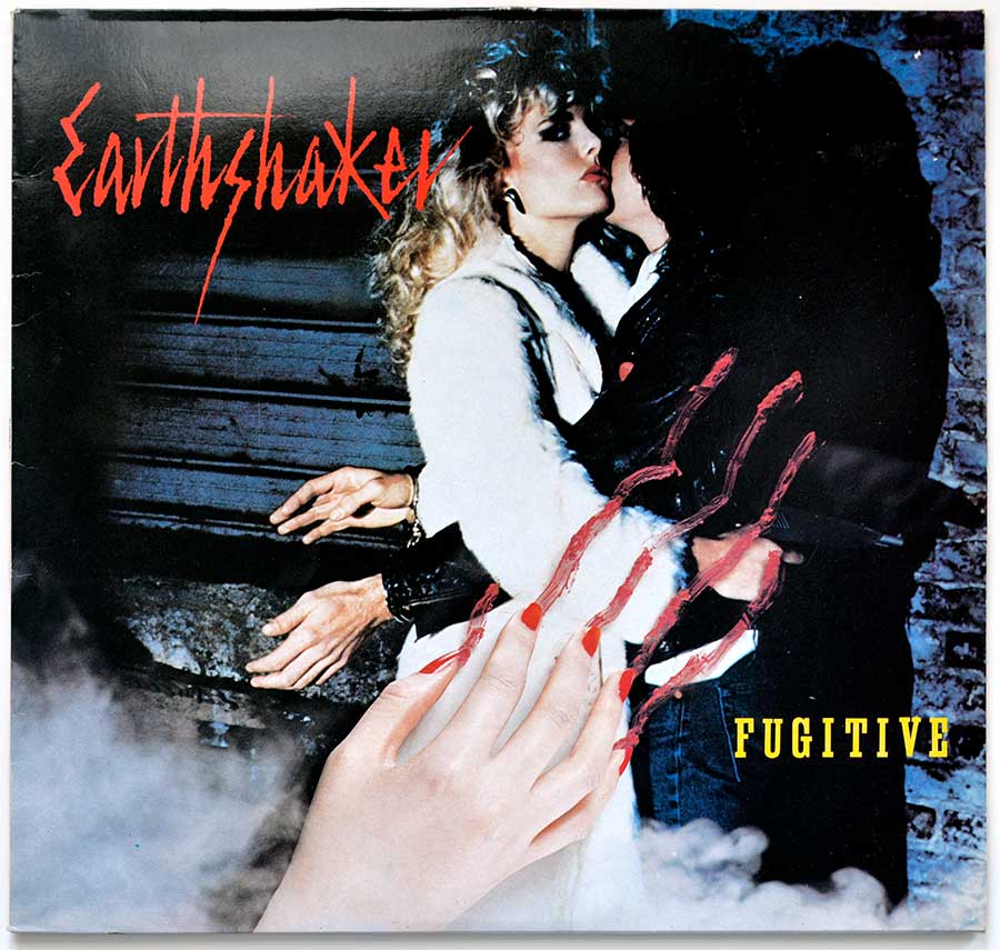 High Quality Photo of Album Front Cover  "EARTHSHAKER Fugitive"