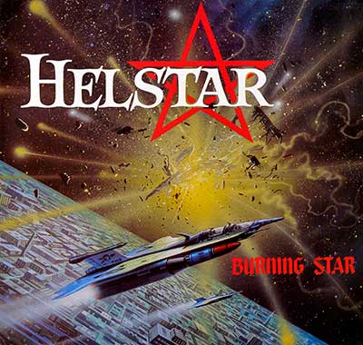 Thumbnail Of  HELSTAR - Burning Star ( Holland Release ) 12" Vinyl LP album front cover