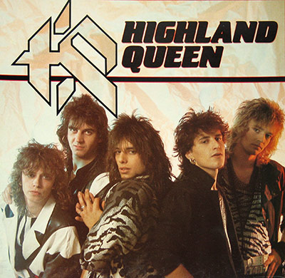 HIGHLAND QUEEN - Living After Midnight album front cover vinyl LP album https://vinyl-records.nl