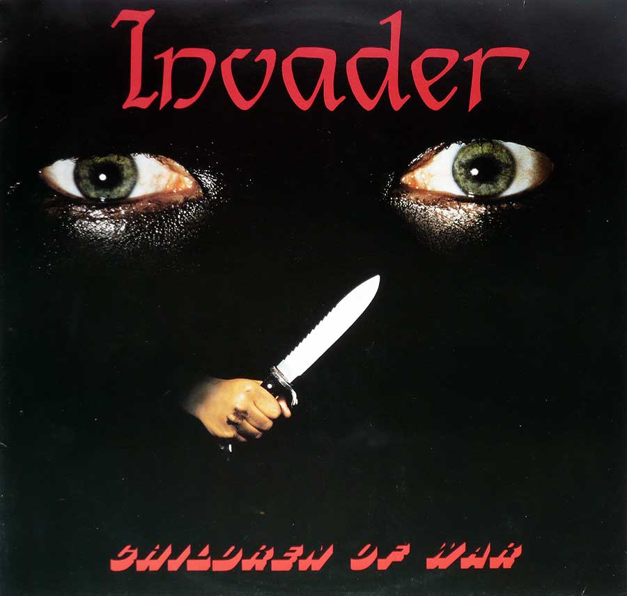 Front Cover Photo Of INVADER - Children Of War 12" Vinyl LP Album