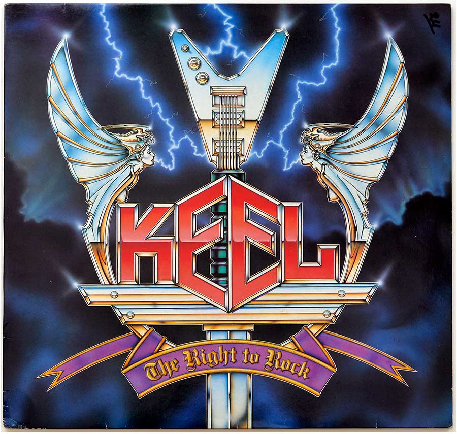 Front Cover Photo Of KEEL - The Right To Rock 