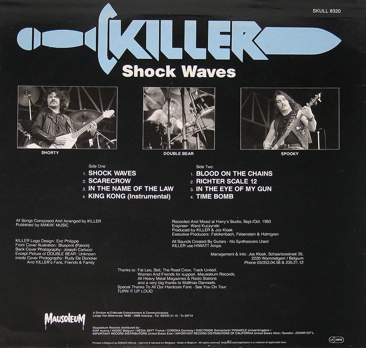 High Resolution Photo #11 KILLER - Shock Waves https://vinyl-records.nl 