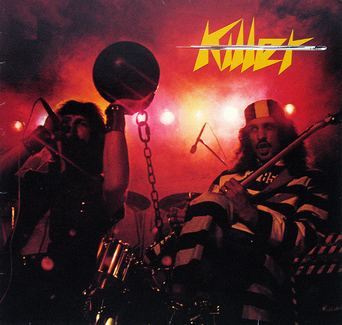 Front Cover Photo Of KILLER - Ladykiller Swiss Heavy Metal 12" Vinyl LP album