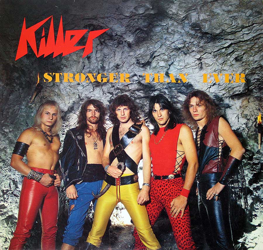 Front Cover Photo Of KILLER - Stronger Than Ever ( Swiss Pressing ) 12" Vinyl LP Album