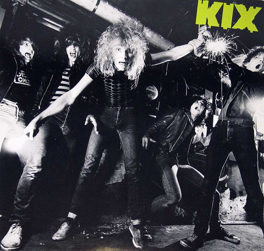 KIX -Self-Titled Glam Metal 12" Vinyl LP Album
 front cover https://vinyl-records.nl